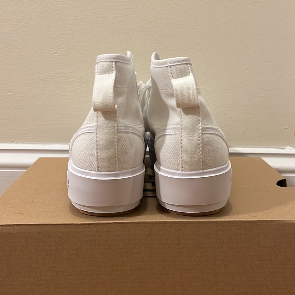 NEW Adidas Nizza Trek White Platform Sneaker Size 7 - Picture 8 of 11